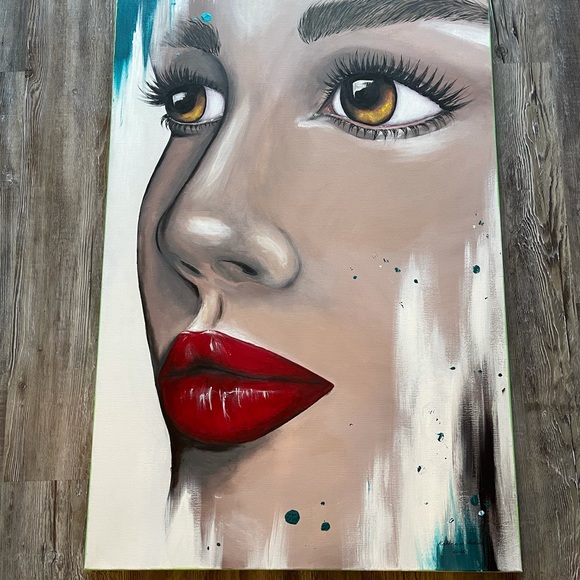 “Watching you” Canvas Wall Art